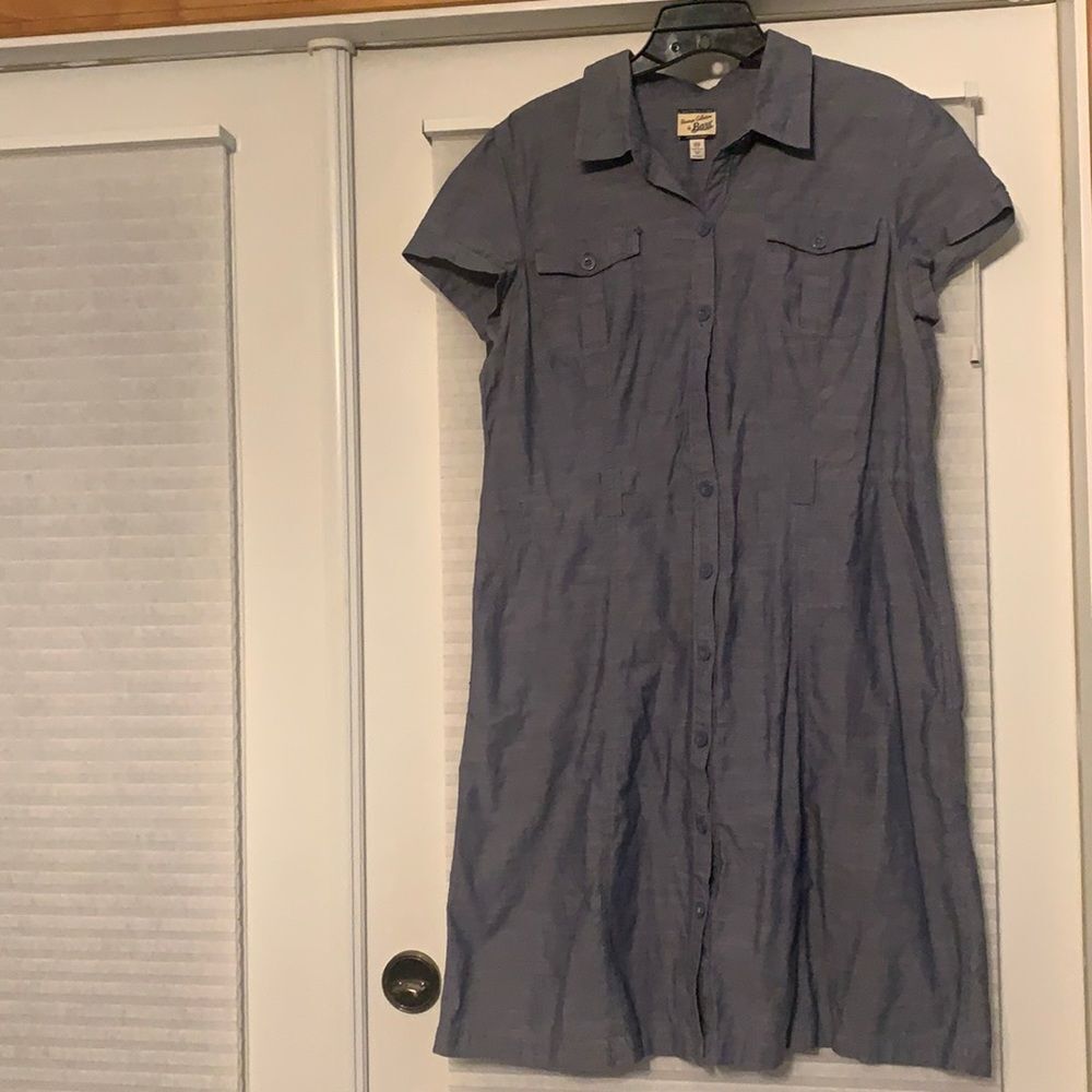 Heritage Collection Bass Button Down Cotton Dress Size 14‎